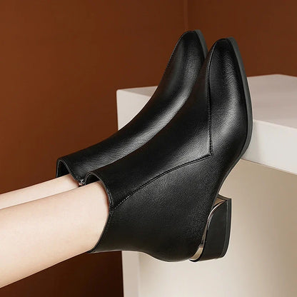 Pointed Toe Ankle Bootie