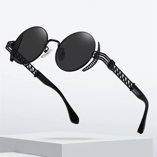 Hollow Round Sunglasses