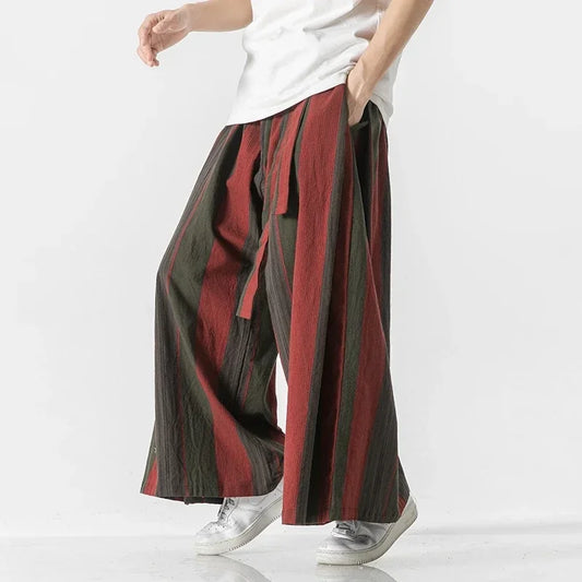 Jack Striped Wide Leg Pants