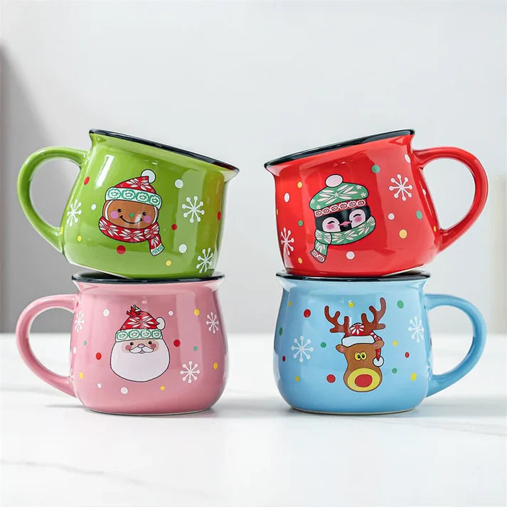 Festive Holiday Mugs