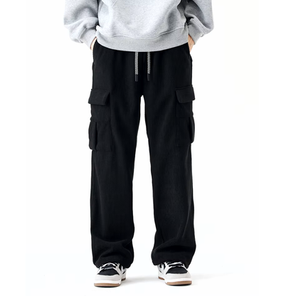 Fleece-Lined Corduroy Pants