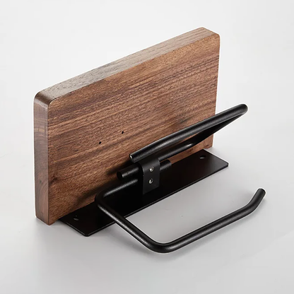 Wooden Toilet Paper Holder